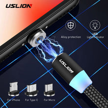 Load image into Gallery viewer, USLION Magnetic Cable Usb